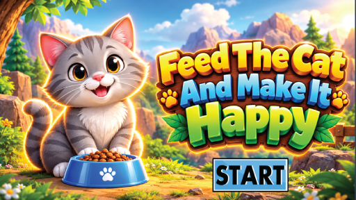 Feed The Cat And Make It Happy