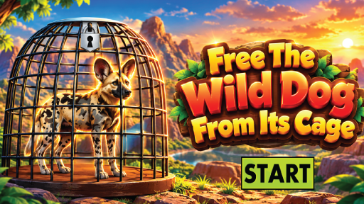 G2J Free The Wild Dog From Its Cage