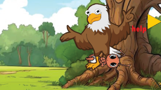 WOW Eagle Caught The Innocent Ant