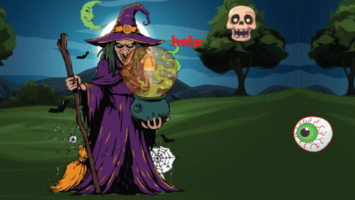 WOW Man Trapped Dangerous Witch Magic